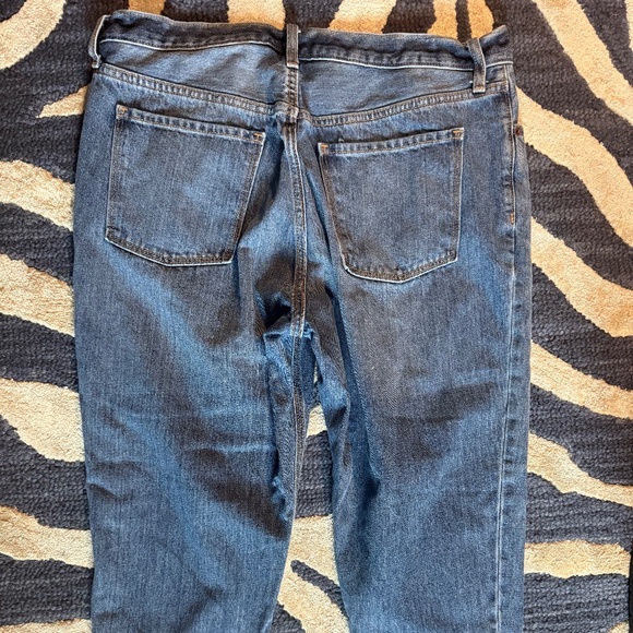 Old Navy Slouchy Taper Jeans. Button fly. Women's size 14 - Picture 2 of 6